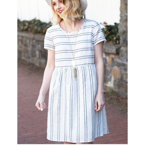 a line princess scoop dress